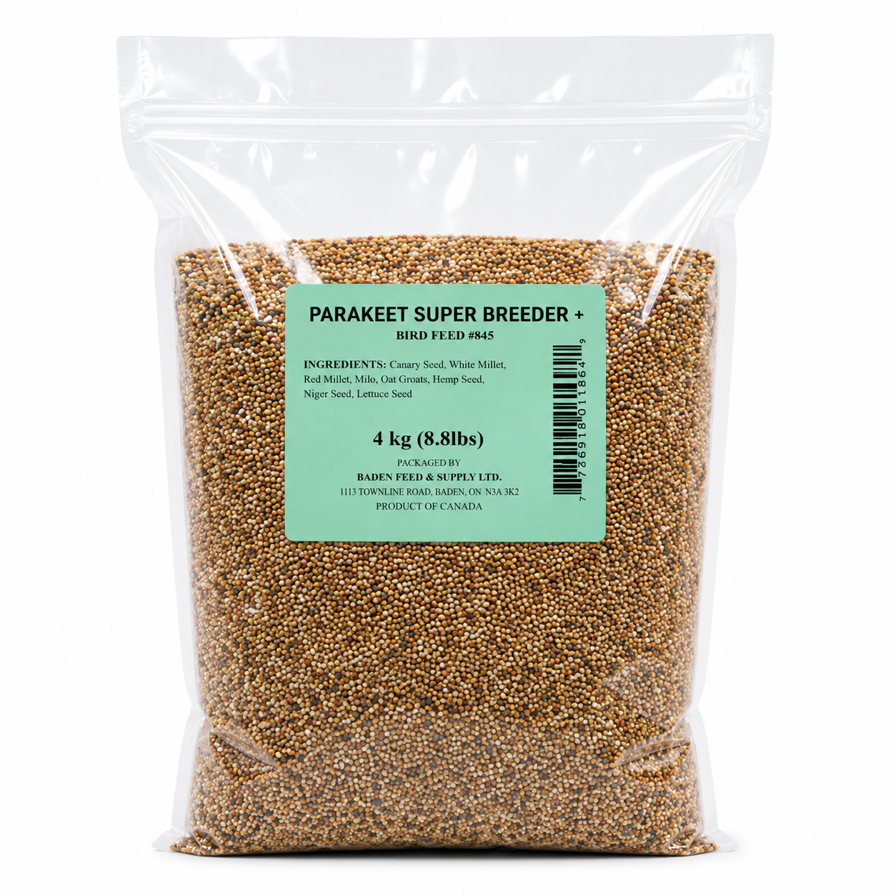 Parakeet Super Breeder+ Bird Feed 4 kg