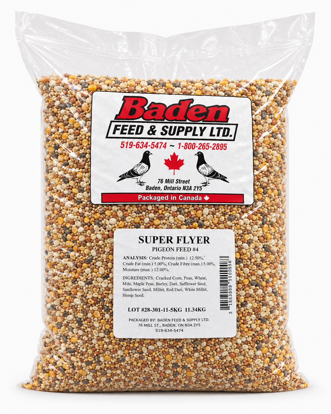 Super Flyer Pigeon Feed #4 25 lb (11.34 kg) Performance Blend