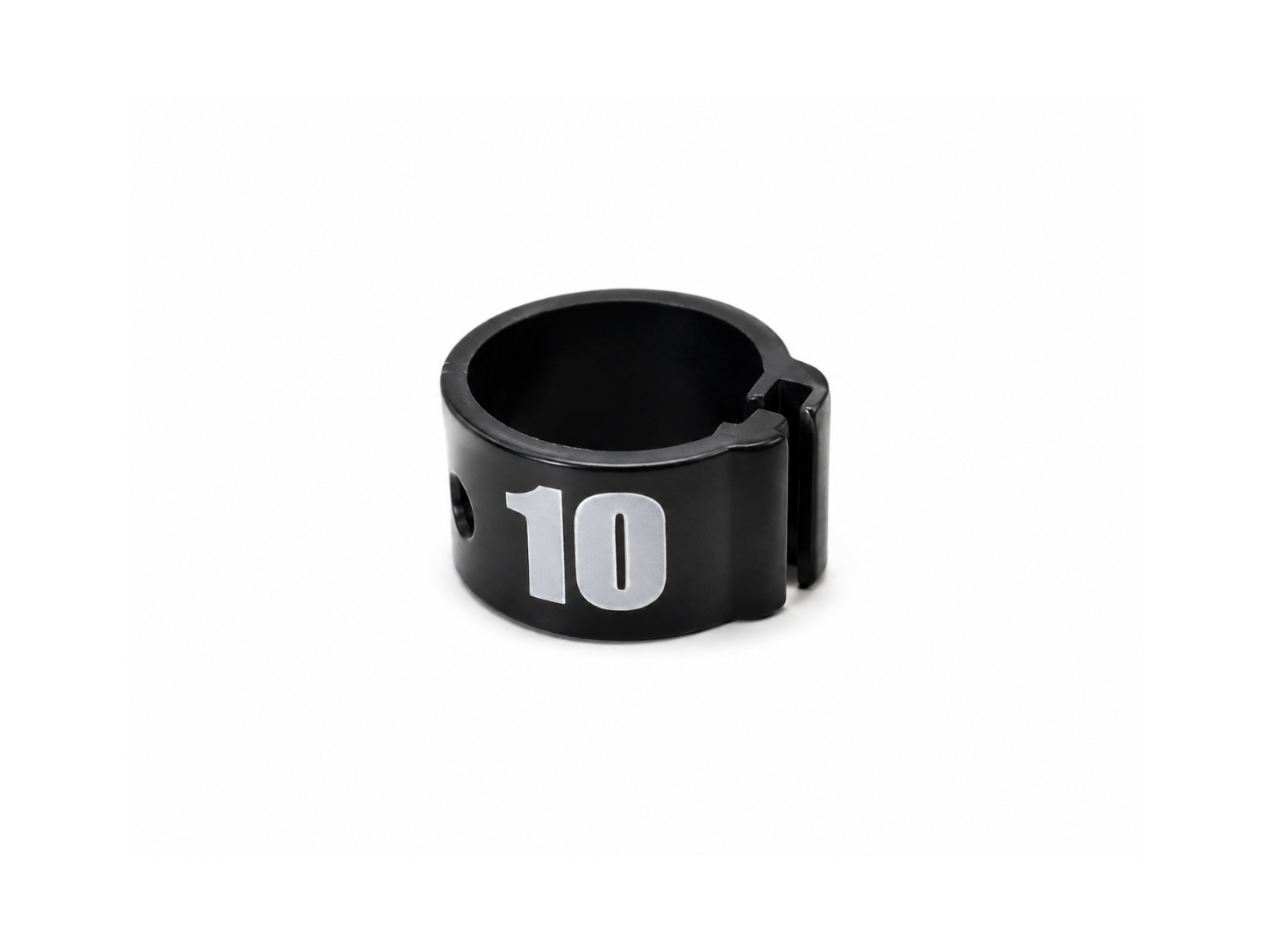 8mm Numbered Pigeon Clip Bands – Black (25 Pack)