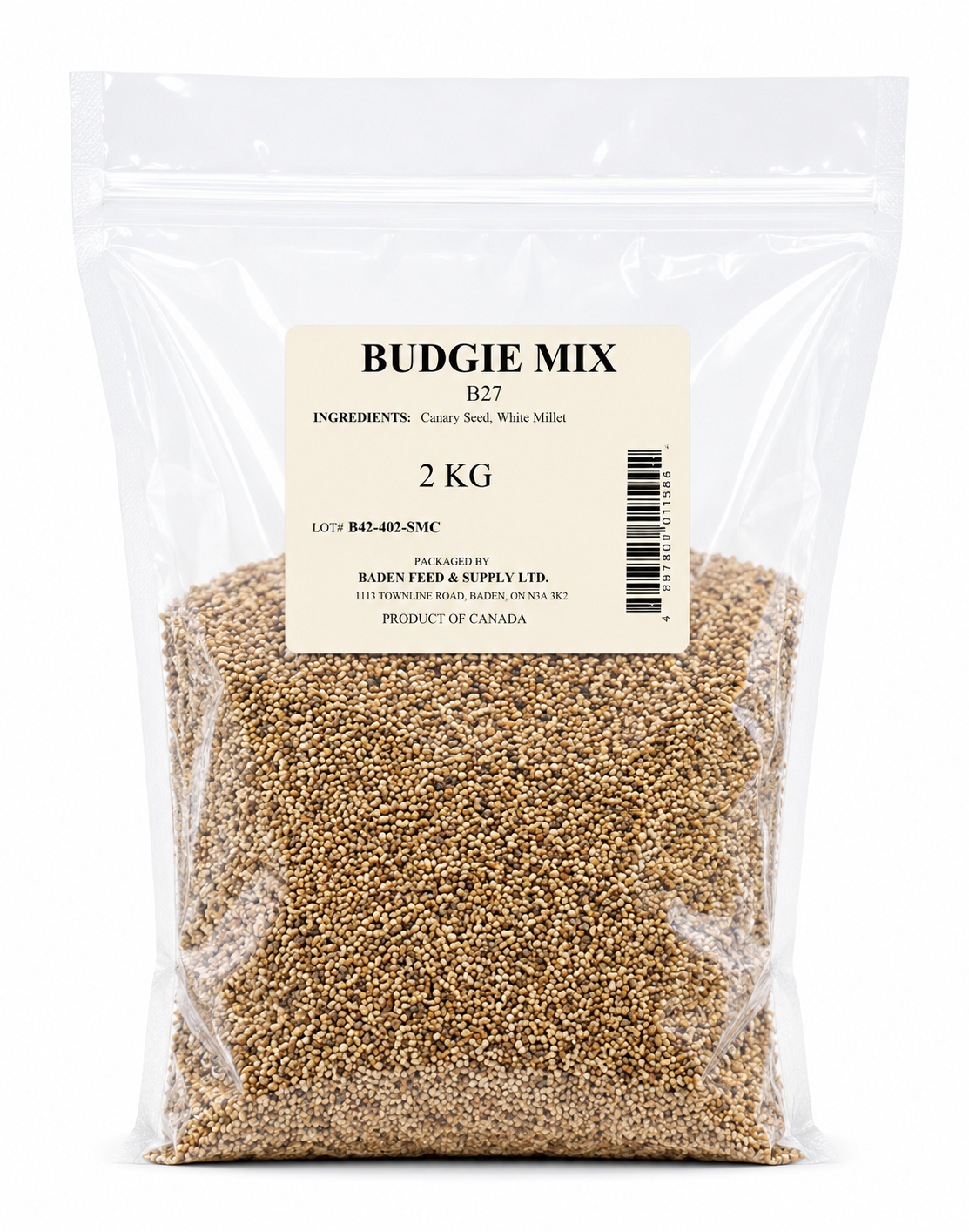 Budgie Mix Bird Feed 2 kg