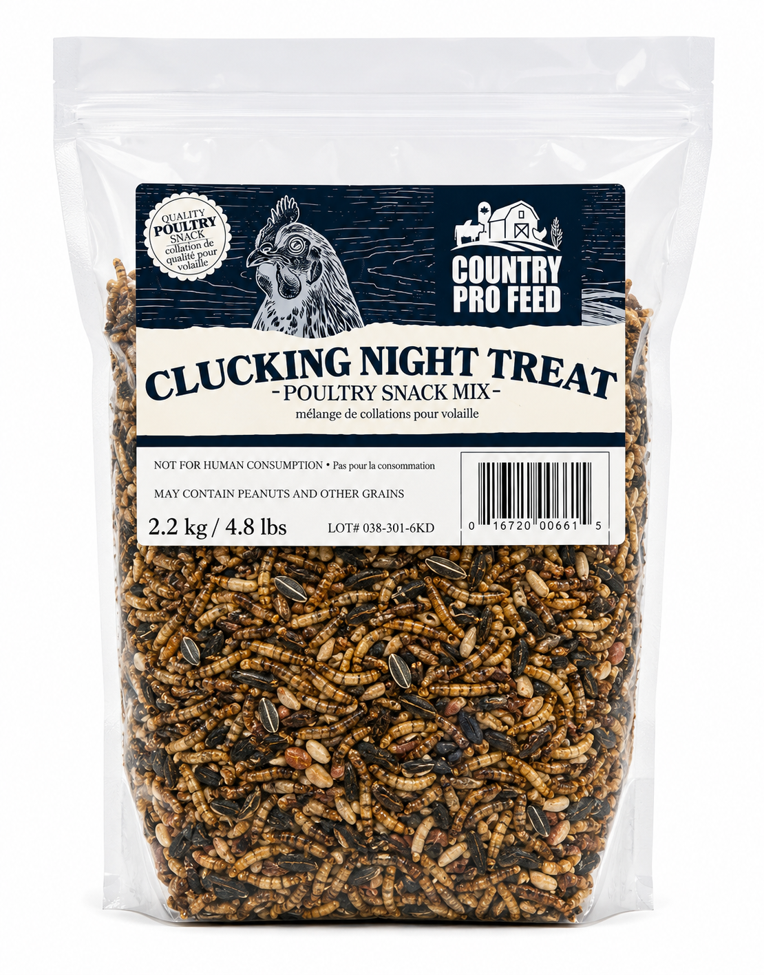 COUNTRY PRO CLUCKING NIGHT SNACK 2.2KG