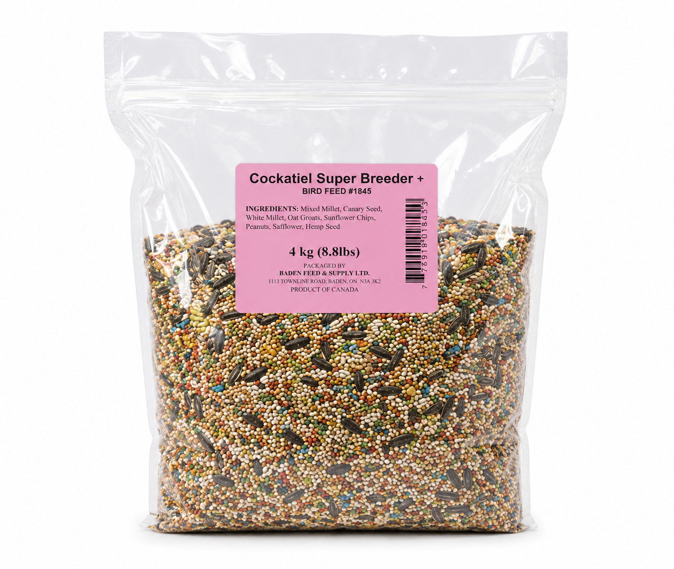 Cockatiel Super Breeder+ Bird Feed 4 kg