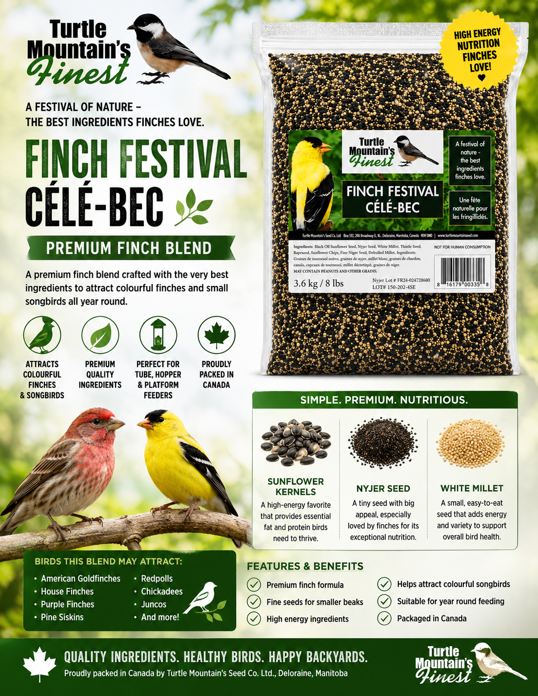 Finch Festival Premium Finch Blend