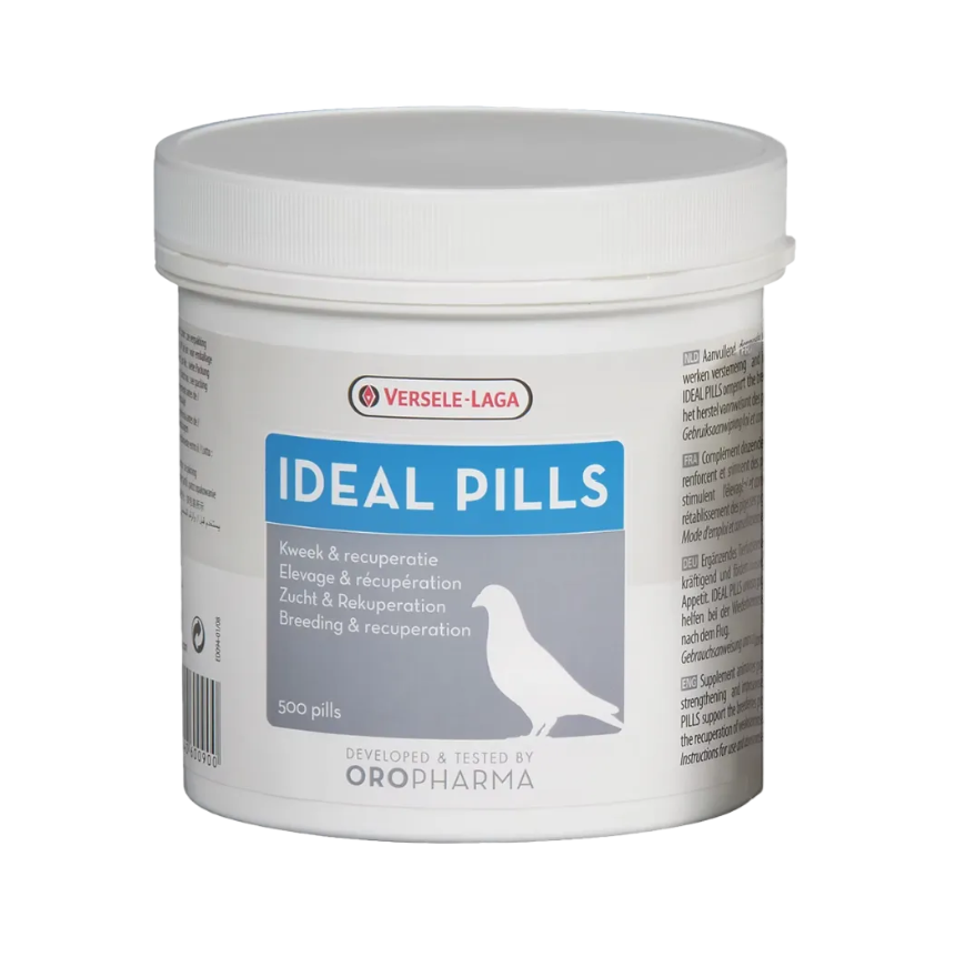 Versele-Laga Ideal Pills for Pigeons – Growth, Recovery & Digestive Support (500 Pills)