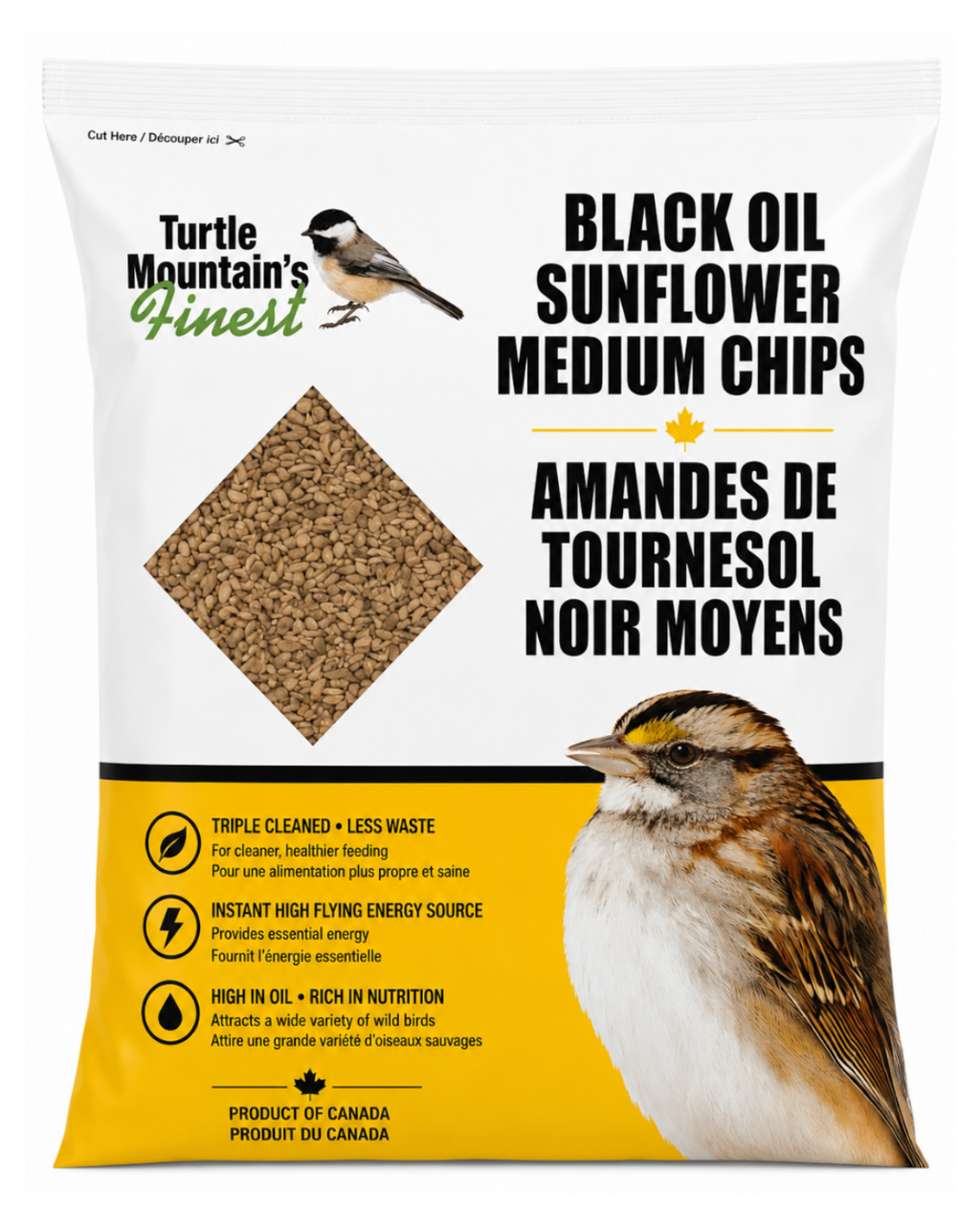 Black Oil Sunflower Medium Kernels