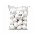 Pigeon Dummy Eggs – White (20 Pack)